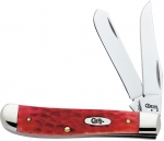 Case Dark Red Bone CV Mini Trapper Reviews